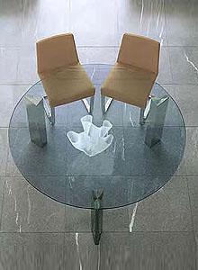 Bonaldo Laud Modern Dining Table by Mauro Lapparini