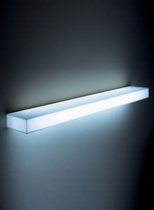 Glas Italia Light-Light Modern Illuminated Wall Mounted Shelf