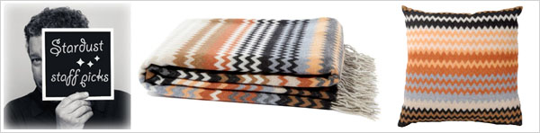 missoni home humbert throw and pillow