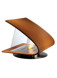 EcoSmart Fire: Zeta Modern Ventless Designer Fireplace