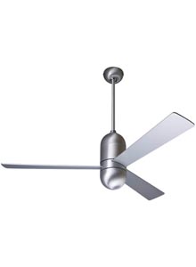 Modern Fan Cirrus Brushed Aluminum 42 inch Ceiing Fans