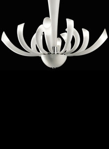 Barovier Toso Fuochi 6944 Murano Glass Chandelier