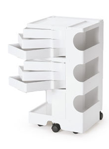 B-Line Colombo Boby Trolley Cabinet Storage Units B36 by Joe Colombo