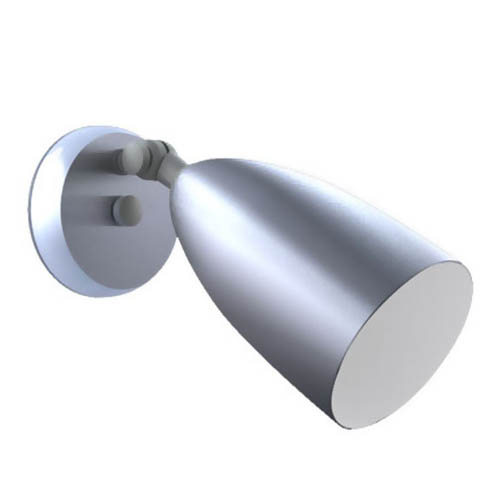 Modern Outdoor Single Bullet Wall Sconce Stardust
