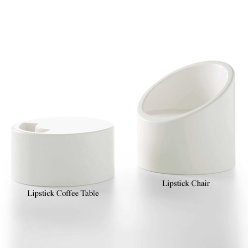 Gandia Blasco Butaca Lipstick Modern Outdoor Chair Pool Chair Stardust