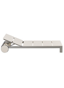 Gandia Blasco Tumbona Na Xemena Modern Outdoor Chaise Lounge
