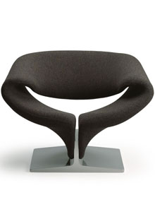 Artifort Ribbon Chaise Lounge Chair by Pierre Paulin
