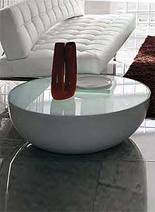 Bonaldo Planet Modern Coffee Table with Light by Gino Carollo