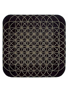 Gandia Blasco Ringo Modern Rug Black by Victor Carrasco