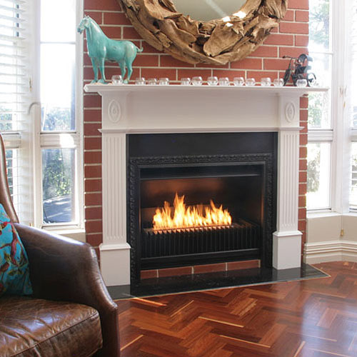 Ecosmart Fire Scope 700 Grate Modern Ventless Designer Fireplace Grate