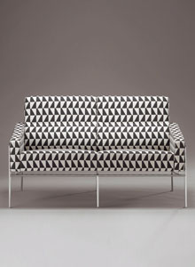 Fritz Hansen Series 3300 Two/Three Seater Modern Sofa by Arne Jacobsen