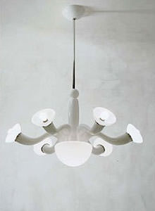 Artemide Leda 6 Suspension Lamp by Orni Halloween
