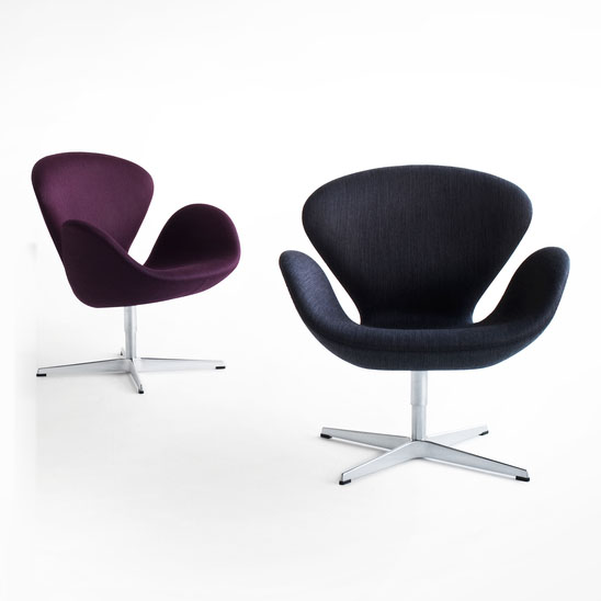 Fritz Hansen Swan Modern Lounge Chair by Arne Jacobsen | Stardust ...