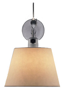 Artemide Tolomeo Wall Shade Modern Wall Sconce Incandescent