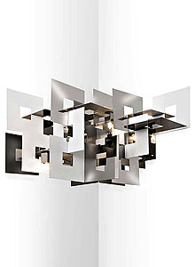 Terzani Untitled Modern Corner Wall Lamp by Bruno Rainaldi