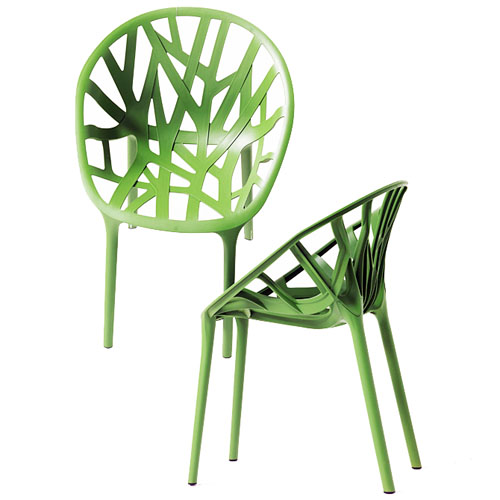 VEGETAL modern Outdoor chair green VITRA