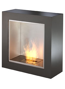 EcoSmart Fire: Cube Modern Ventless Designer Fireplace