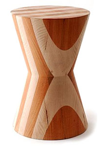 Boca do Lobo Leroy Wooden Stool or Side Table