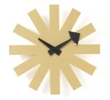 Vitra Asterisk Clock Brass by George Nelson