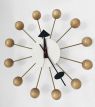 Natural Wooden Ball Clock : Floor Sample Sale (Open Box)