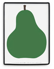 Danese Milano Uno La Pera Green Pear Poster by Enzo Mari