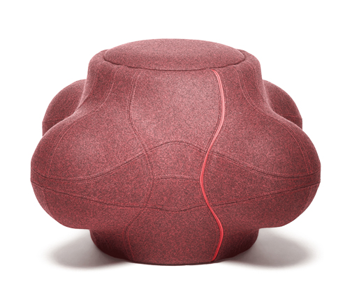 Moooi Elements 005 Modern Pouf/Ottoman by Jaime Hayon