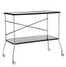 Kartell Flip Modern Food & Beverage Serving Cart on Wheels