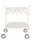 Kartell Gastone Matte Trolley by Antonio Citterio