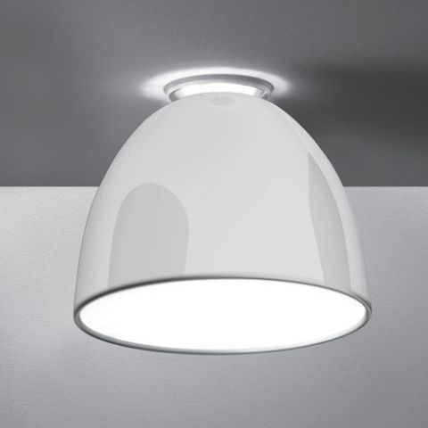 Artemide Nur Mini LED Ceiling Lamp by Ernesto Gismondi