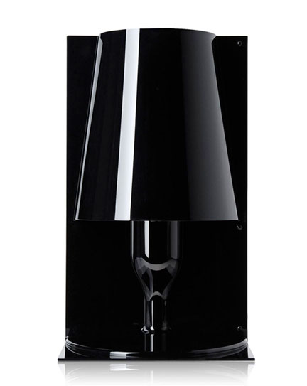 Kartell Crystal Take Table Lamp Black - Sale