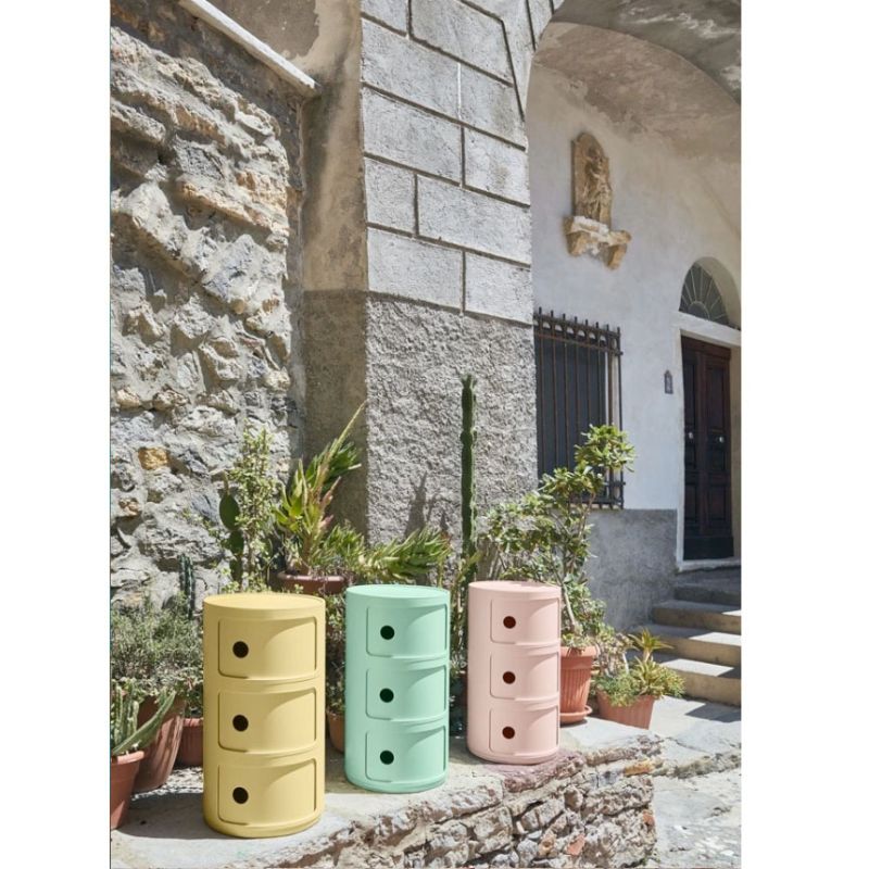 Componibili Bio Bed and Bathroom Storage by Kartell Stardust Modern