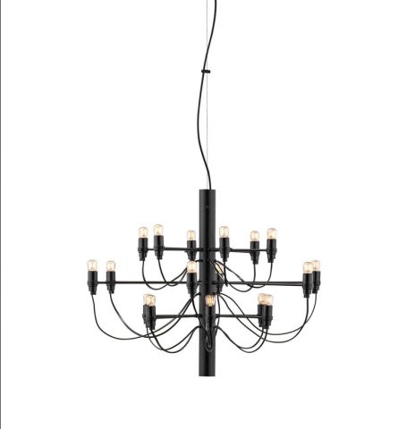 Flos Model 2097 18 Modern Chandelier by Gino Sarfatti