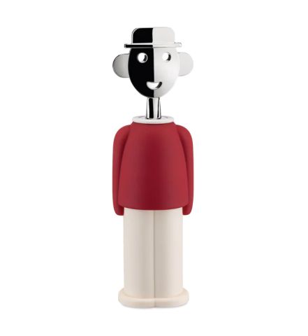 Alessi Alessandro M. Corkscrew Wine Opener by Alessandro Mendini