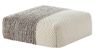 Gandia Blasco MANGAS SPACE Hand Loom Square Poufs by Patricia Urquiola