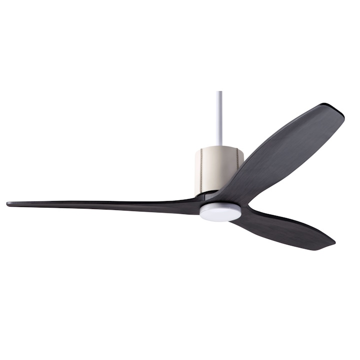 LEATHERLUXE DC Ceiling Fan by The Modern Fan Co.