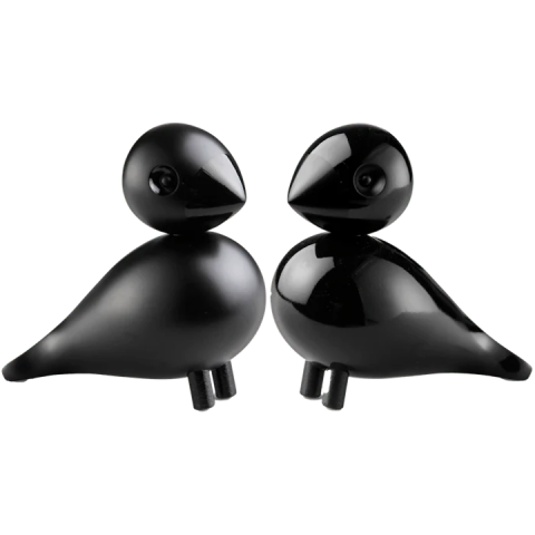 Lovebirds by Kay Bojesen - Black