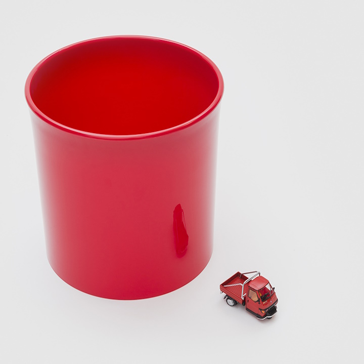 Danese Milano KORO Waste Paper Basket by Enzo Mari Stardust Modern