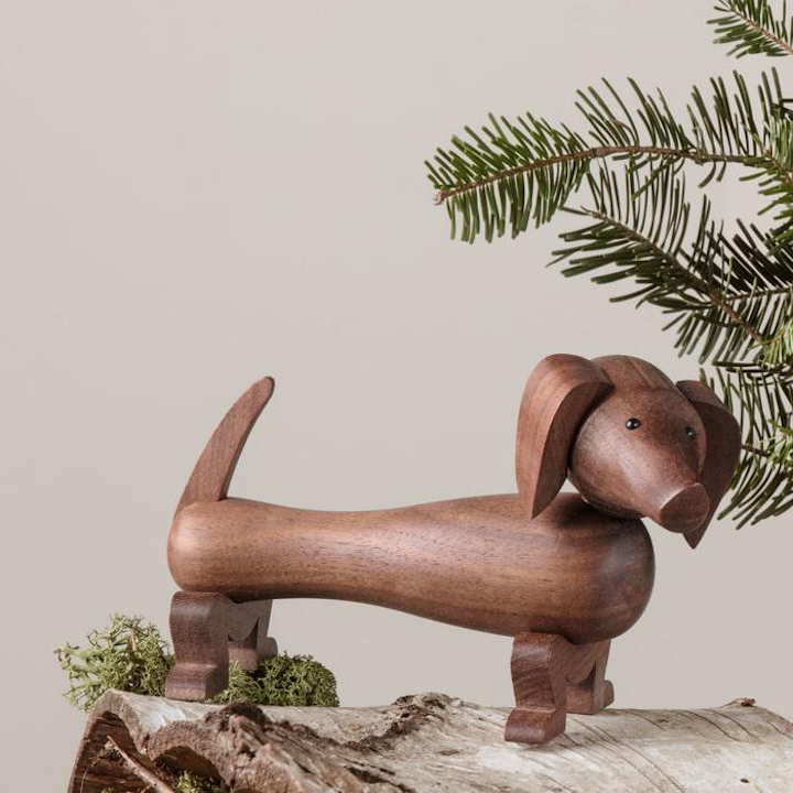 Small Dachshund Dog by Kay Bojesen