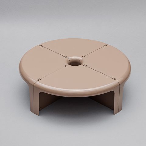 B-Line 4/4 Round Table by Rodolfo Bonetto