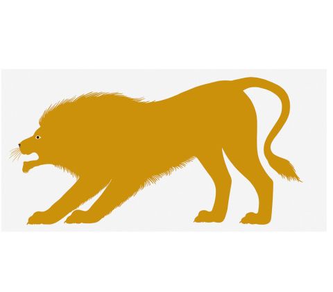 Enzo Mari Lion Poster (Sette Il Leone) by Danese Milano