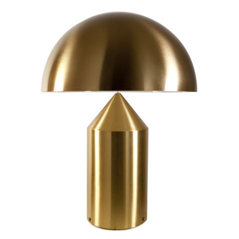 Atollo Gold 233|238|239 End Table Lamp by Oluce