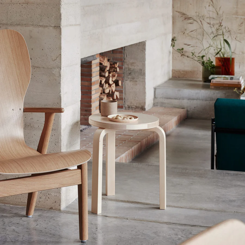 Artek Stool 60 by Alvar Aalto Stardust Modern