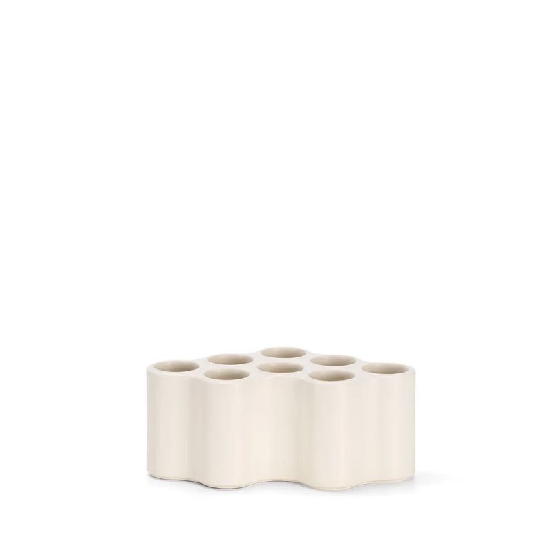 Bouroullec Nuage Ceramique/Ceramic Ikebana Vase (White) by Vitra