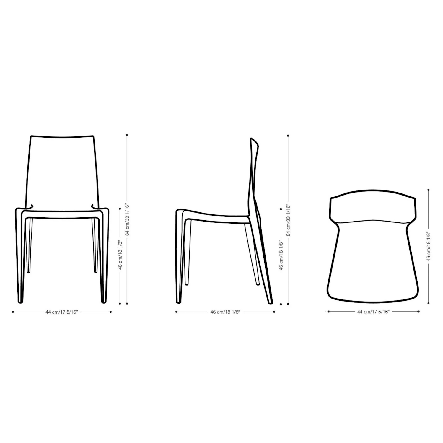 Heller The Bellini Chair - Set of 4 | Stardust Heller The Bellini Chair - Set of 4 | Stardust