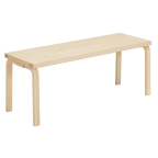Artek Bench 153A Solid Top by Alvar Aalto