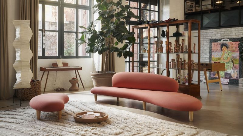 Vitra Freeform Sofa by Isamu Noguchi Stardust Modern