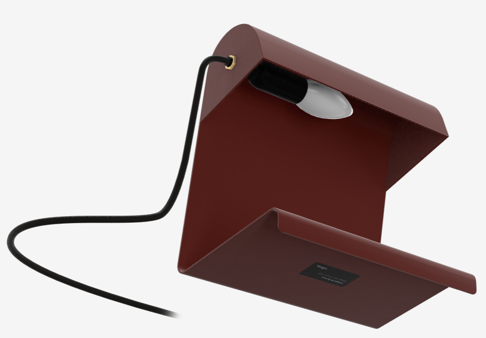 Lampe de bureau - Acier, Bakélite