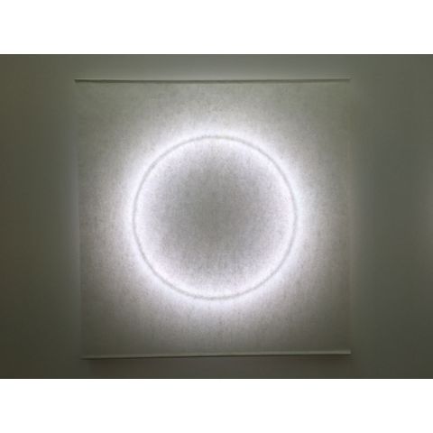 INGO MAURER Moodmoon White Wall Lamp by Sebastian Hepting