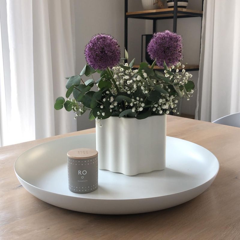 Bouroullec Nuage Ceramique/Ceramic Ikebana Vase (White) by Vitra