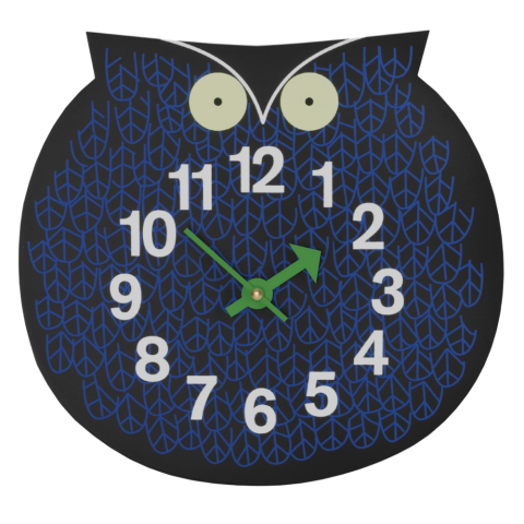 Vitra Omar the Owl Clock by George Nelson
